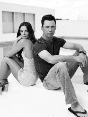 Burn Notice black and white poster