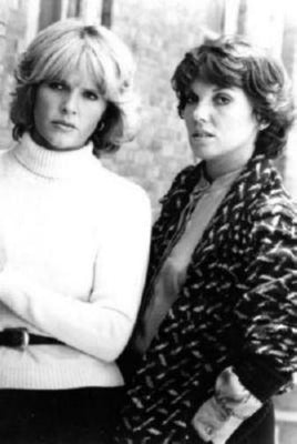 Cagney And Lacey black and white poster