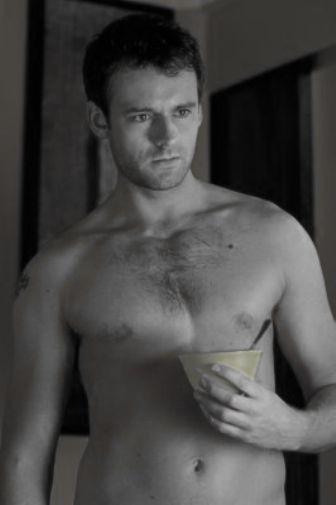 Callum Blue Metal Poster Wall Art 8in x 12in 12"x16" Black and White The Poster Depot