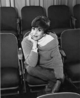 Carol Burnett black and white poster