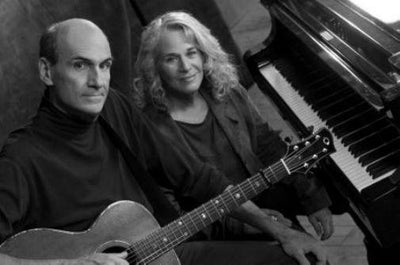 Carole King James Taylor poster tin sign Wall Art