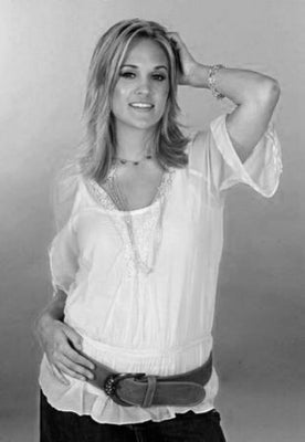 Carrie Underwood Poster Black and White Mini Poster 11"x17"