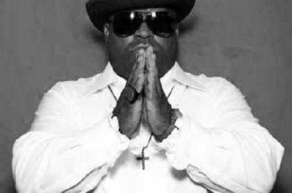 Cee Lo Green black and white poster