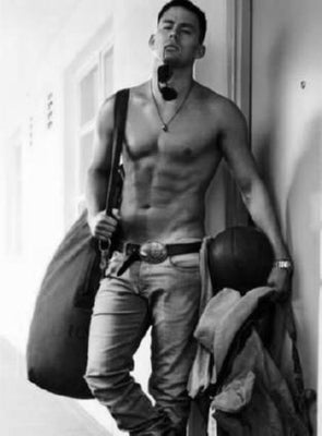 Channing Tatum Poster Black and White Mini Poster 11"x17"