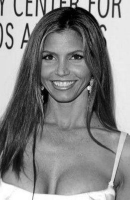 Charisma Carpenter black and white poster
