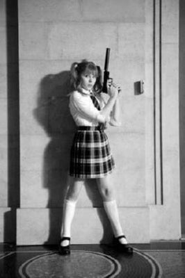 Chloe Moretz Poster Black and White Poster 27"x40" The Poster Depot
