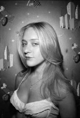 Chloe Sevigny black and white poster