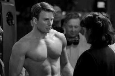 Chris Evans Poster Black and White Mini Poster 11