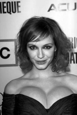 Christina Hendricks poster tin Metal Print Wall Art