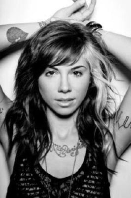 Christina Perri black and white poster