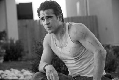 Colin Farrell Poster Black and White Mini Poster 11"x17"