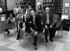 Community black and white poster