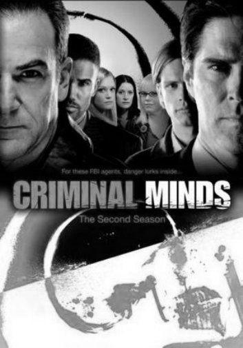 Criminal Minds black and white poster