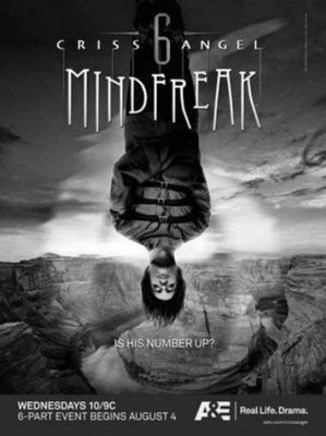 Criss Angel Poster Black and White Mini Poster 11"x17"