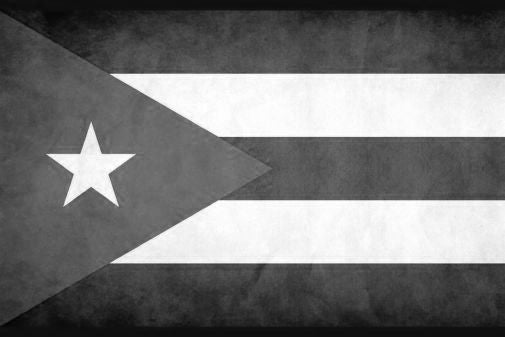 Cuba Poster Black and White Mini Poster 11