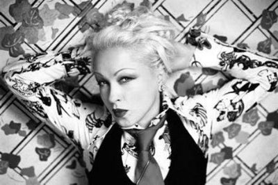Cyndi Lauper Poster Black and White Mini Poster 11"x17"