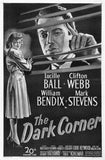 Dark Corner poster tin sign Wall Art