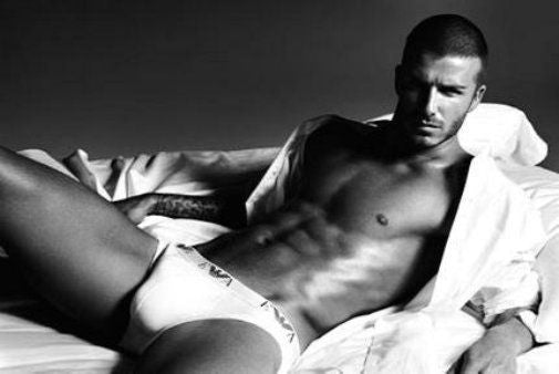 David Beckham Poster Black and White Mini Poster 11"x17"