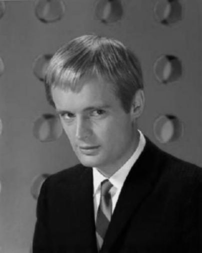 David Mccallum Poster Black and White Mini Poster 11"x17"
