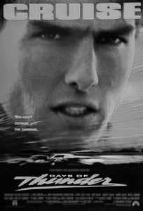 Days Of Thunder Black and White poster for sale cheap United States USA