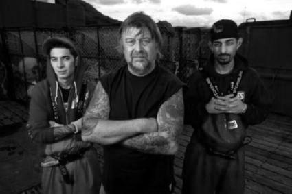 Deadliest Catch black and white poster