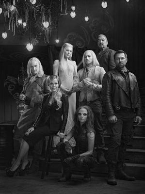 Defiance black and white poster