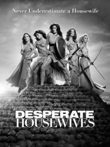Desperate Housewives black and white poster