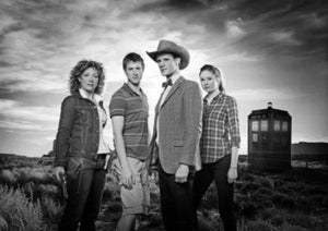 Doctor Who Poster Black and White Mini Poster 11"x17"