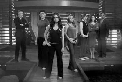 Dollhouse Poster Black and White Mini Poster 11"x17"