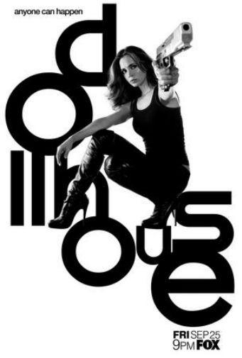 Dollhouse black and white poster
