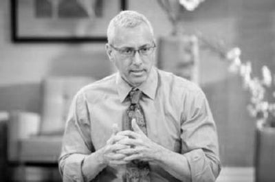 Dr. Drew black and white poster
