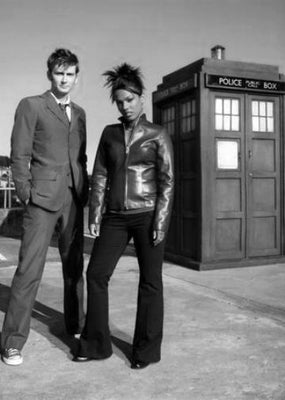 DR. WHO Poster Black and White Mini Poster 11"x17"