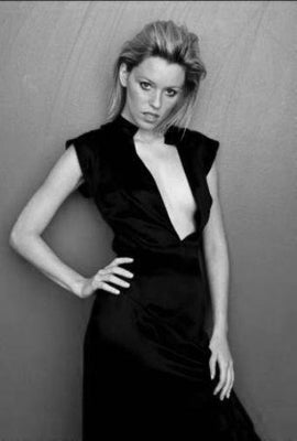 Elizabeth Banks black and white poster