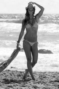 Elle Macpherson black and white poster