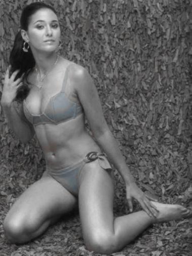 Emmanuelle Chriqui Poster Black and White Poster 16x24 The Poster Depot