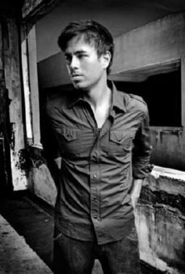 Enrique Iglesias Poster Black and White Poster 24x36 The Poster Depot