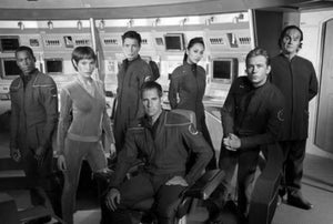 Star Trek poster Black and White poster for sale cheap United States USA