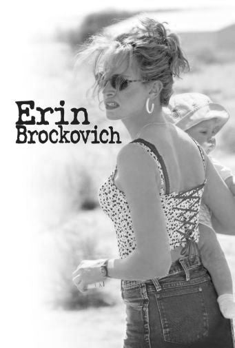 Erin Brockovich Black and White Poster 24