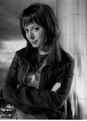 Eve Myles black and white poster