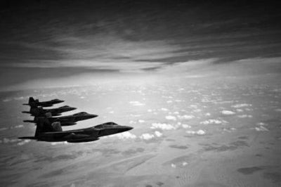 F22 Airplane Poster Black and White Poster On Sale United States