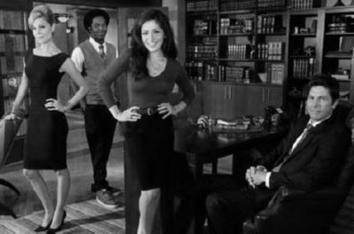 Fairly Legal black and white poster