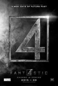 Fantastic Four black and white poster