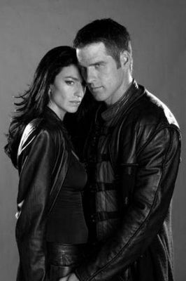 Farscape black and white poster