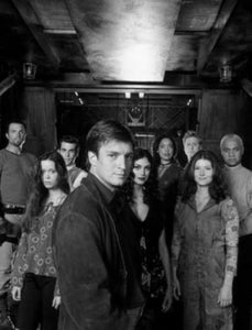 Firefly Poster Black and White Mini Poster 11"x17"