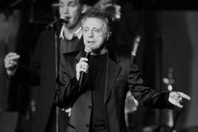 Frankie Valli poster Black and White poster for sale cheap United States USA