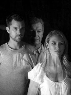 Fringe Metal Poster Wall Art 8in x 12in 12"x16" Black and White The Poster Depot