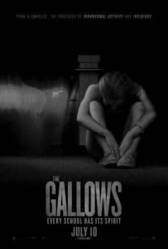 Gallows The Black and White Poster 24