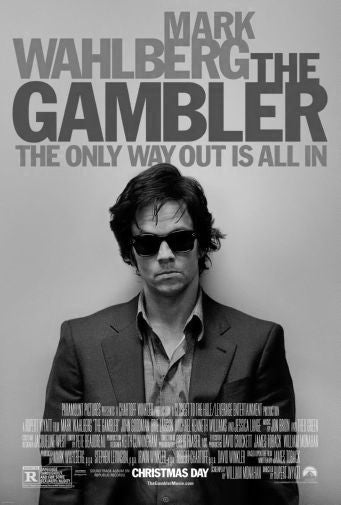 Gambler The Black and White Poster 24