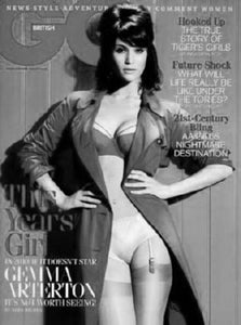 Gemma Arterton Poster Black and White Mini Poster 11"x17"