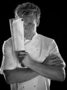 Gordon Ramsay Poster Black and White Mini Poster 11"x17"